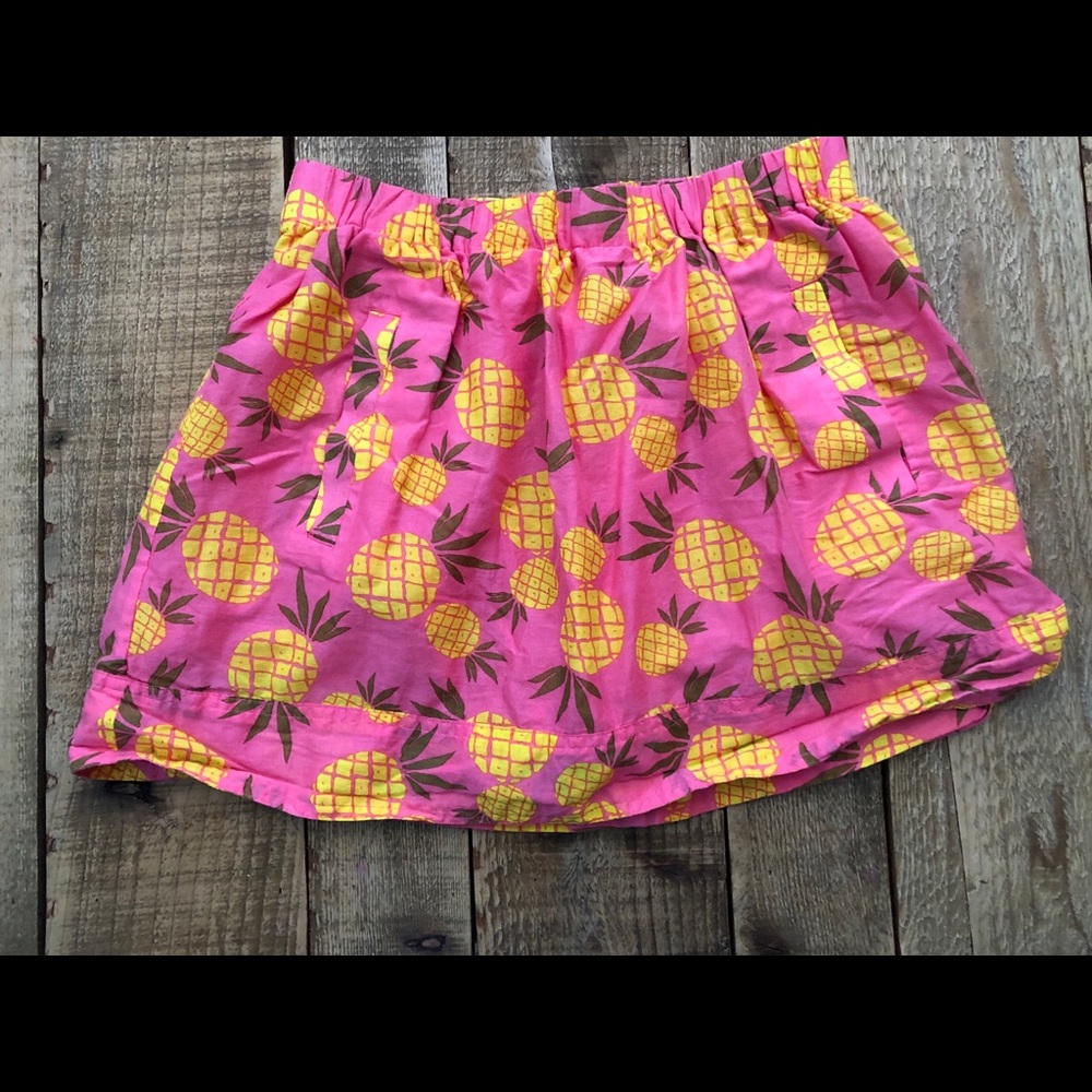 J. CREW Pink Pineapple Skirt